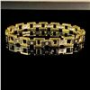 Image 2 : 21.6 DWT 14 KT Gold With Diamonds Bracelet