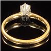 Image 2 : 1.5 DWT 14 KT Gold w/ Diamond Ring Sz: 6.5