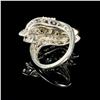 Image 2 : 8 DWT Plt Dmnd Lining Ring Sz 6.5
