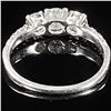 Image 2 : 1.3 DWT 10 KT Wht Gold w/ Diamond Ring Sz:7