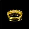Image 2 : 3.7 DWT 18 KT Gold w/ Dmnds Ring Sz 5.5