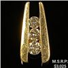 Image 1 : 1.7 DWT 14 KT Gold Pendant w/ Diamonds