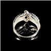 Image 2 : 1.8 DWT 10 KT Wht Gold w/ Dmnds & Gems Ring Sz 7