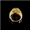 Image 2 : 2.7 DWT 14 KT Gold w/ Dmnds Ring Sz 6