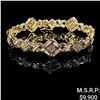 Image 1 : 11.1 DWT 10 KT Gold w/ Diamonds Bracelet