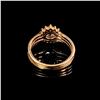 Image 2 : 1.9 DWT 14 KT Gold w/ Dmnds Ring Sz 4.5