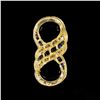 Image 2 : 2.9 DWT 14 KT Gold w/ Dmnd & Gems Pendant