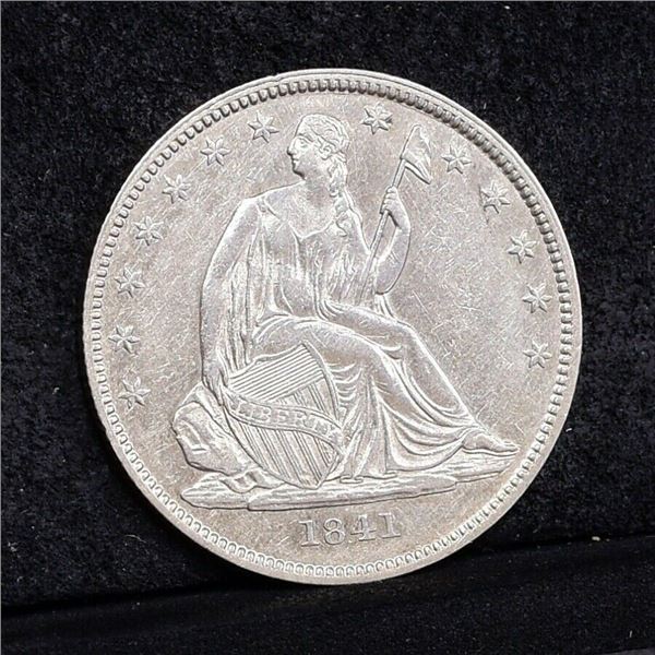 1841-O Liberty Seated Half Dollar - Ch AU/Unc