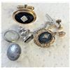 Image 1 : Various Cuff link, buttons, earring