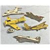 Image 1 : FIVE Large Airplane Pins and One CF-89 Pin