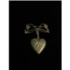 Image 1 : Vintage Sterling Silver Sweet Heart Pin with Heart Locket
