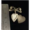 Image 4 : Vintage Sterling Silver Sweet Heart Pin with Heart Locket