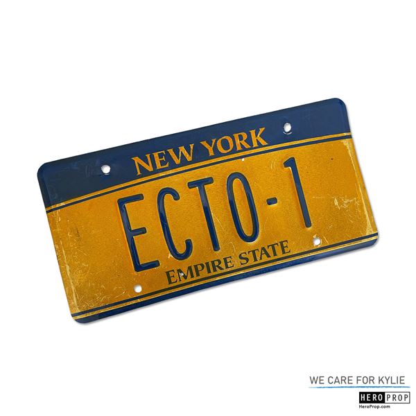 Ghostbusters: Answer The Call (2016) Ecto-1 License Plate