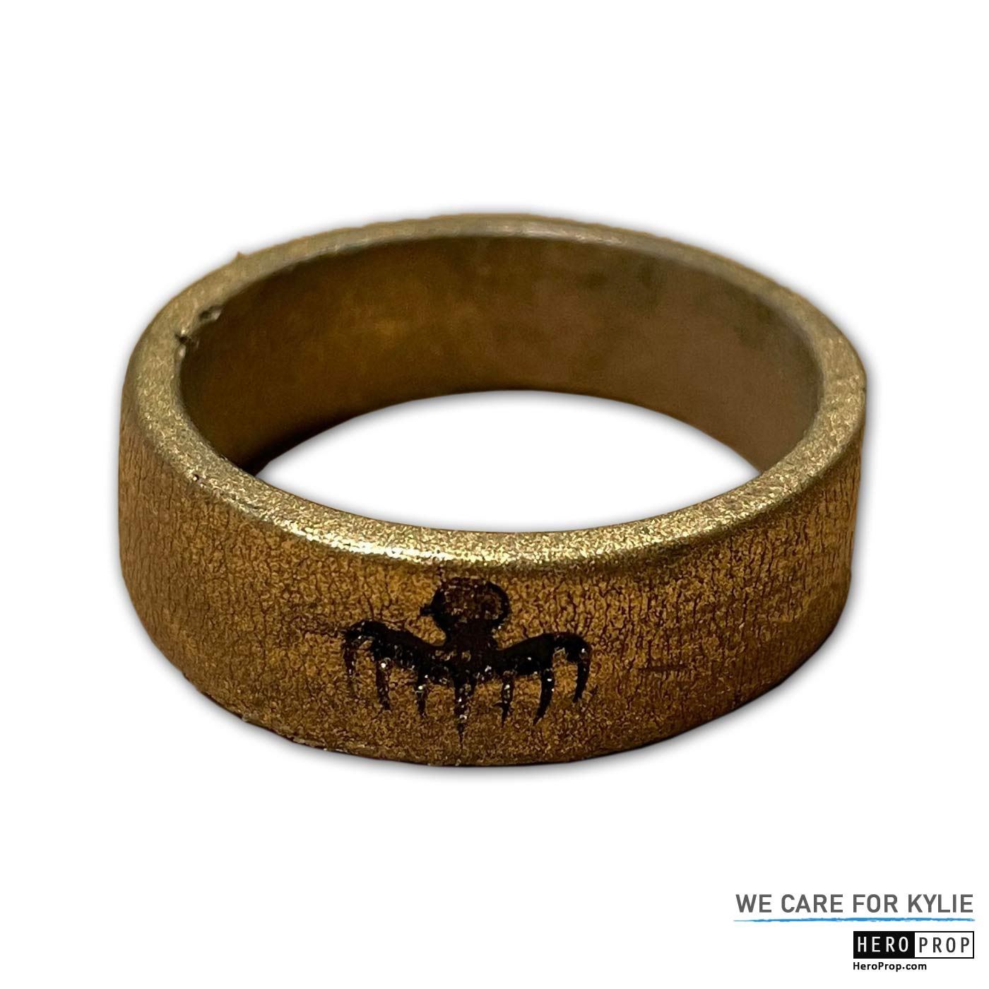 James Bond: Spectre (2015) Oberhauser (Christoph Waltz) Gold Spectre Ring