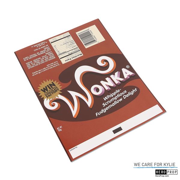 Charlie and the Chocolate Factory (2005) Whipple Scrumptious Delight Wrapper