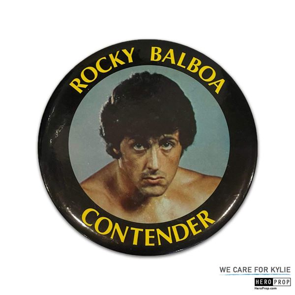 Rocky II (1979 ) Rocky Balboa (Sylvester Stallone) Supporter Badge