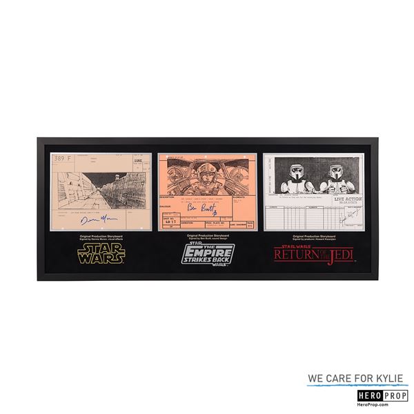 Star Wars Trilogy (1977-1983) Storyboard Display