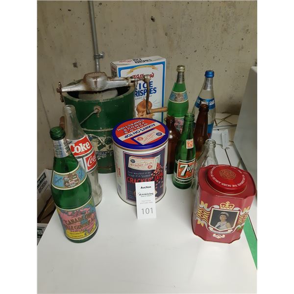 Antique Icecream Maker & More Cat B