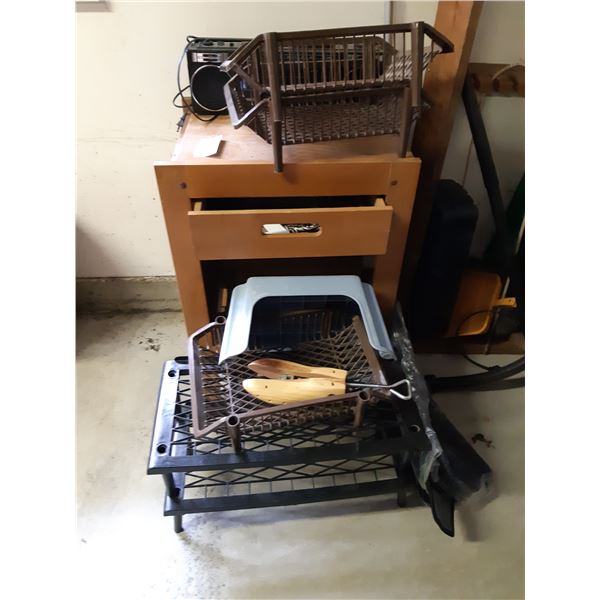 Garage Cabinet, Locks, Mats A