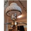 Image 3 : Milk Glass Swag Lamp Cat B