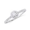 14KT White Gold 0.35ctw Diamond Ring