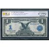 1899 $1 Black Eagle Silver Certificate PCGS 67PPQ