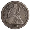 1871 Seated Liberty Dollar Coin