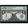 1899 $1 Black Eagle Silver Certificate PMG 35