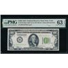 1934 $100 New York FRN PMG 63EPQ