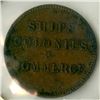 Image 2 : Ship / Ships Colonies & Commerce, ca. 1860s Token