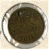 Image 2 : Philadelphia, PA. Adams / Ton Hall, ca. 1860s Civil War Store Token