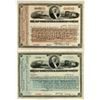 Image 1 : New York Central Railroad Co., ND (1900-1910), Specimen Stock Certificate Pair