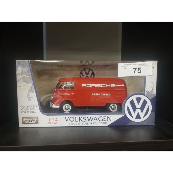 NEW DIE CAST VOLKSWAGEN VAN