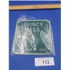 Image 1 : 2001 QUINCY MASSACHUSETTS TAXI LICENSE PLATE