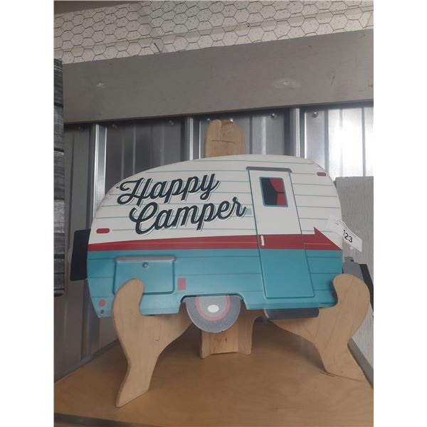 TIN CAMPER SIGN