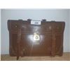 Image 1 : VINTAGE LEATHER BRIEFCASE