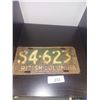 Image 1 : VINTAGE LICENSE PLATE