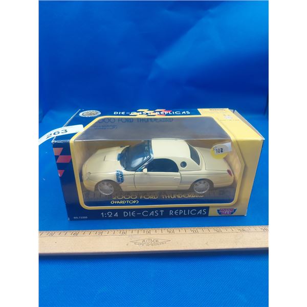 NEW DIE CAST CAR IN BOX