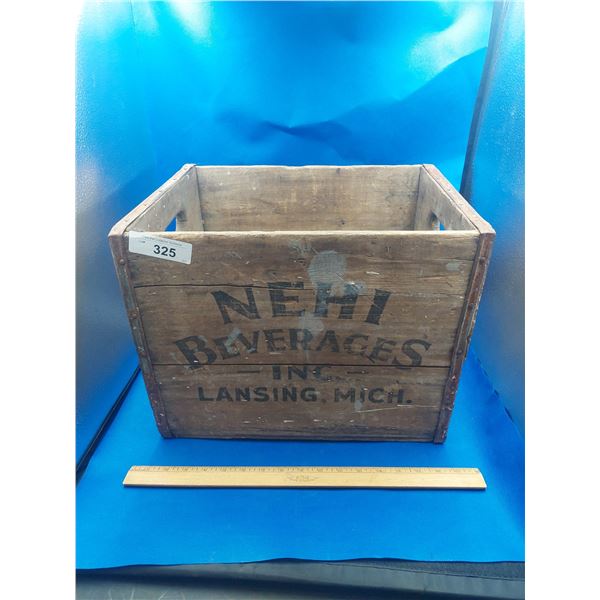 VINTAGE WOODEN CRATE