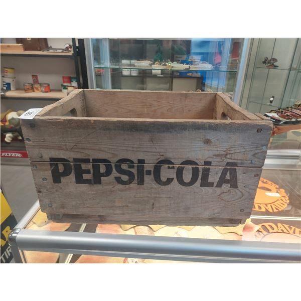 VINTAGE WOODEN PEPSI CRATE