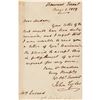 Image 1 : John Tyler Autograph Letter Signed on Presidential Autographs