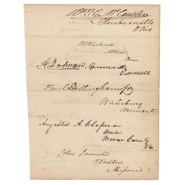 Andrew Johnson Signature
