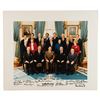 Image 1 : Ronald Reagan and Cabinet Oversized Signed Photograph