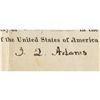 Image 2 : John Quincy Adams Document Signed as President