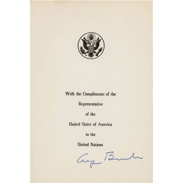 George Bush Signature