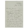 Image 1 : Grover Cleveland Autograph Letter Signed