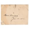 Image 1 : Grover Cleveland Signature