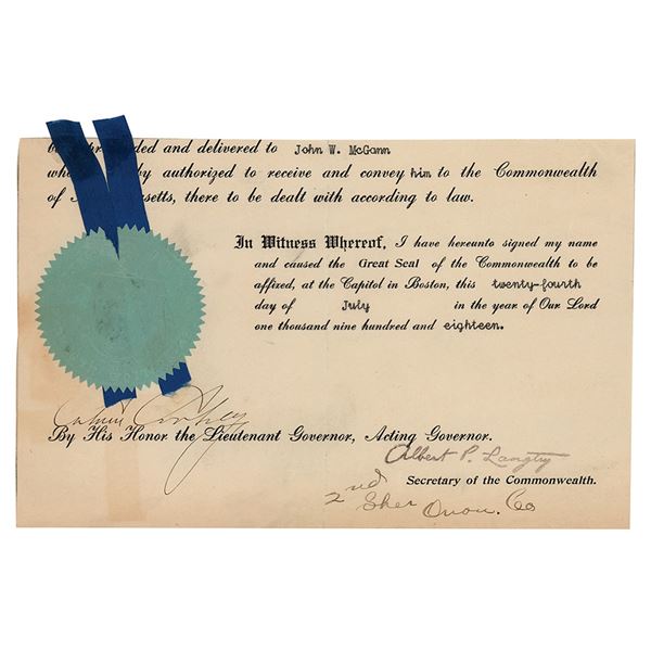 Calvin Coolidge Signature