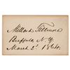 Image 1 : Millard Fillmore Signature