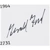 Image 2 : Gerald Ford (2) Signed Warren Commission Report Extracts
